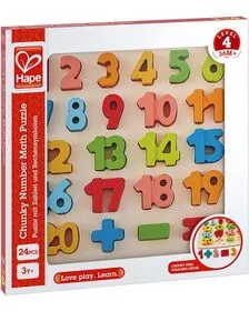 HAPE PUZZLE MATEMATICA CHUNKY