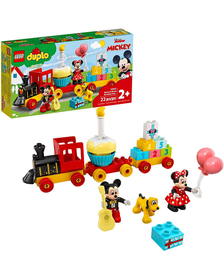 Set de construit - Lego Duplo, Trenul Zilei Aniversare Mickey si Minnie 10941