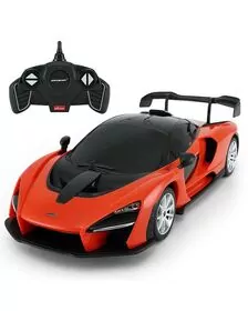 MASINA CU TELECOMANDA McLAREN SENNA PORTOCALIU CU SCARA 1 LA 18