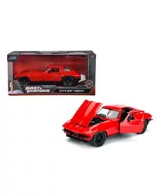 MASINUTA METALICA FAST AND FURIOUS 1966 CHEVY CORVETTE SCARA 1 LA 24