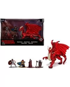 SET 5 NANO FIGURINE DIN METAL DUNGEONS DRAGONS 4 CM