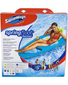 SWIMWAYS SEZLONG PLUTITOR RECLINER CU SPATAR SI SUPORT PAHARE