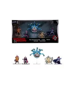 SET 5 FIGURINE DIN METAL DUNGEONS DRAGONS 4 CM