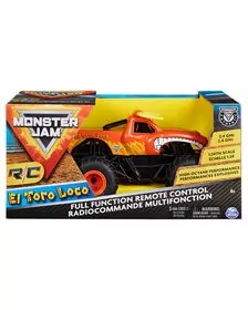 MONSTER JAM RC MASINUTA EL TORO LOCO SCARA 1:24