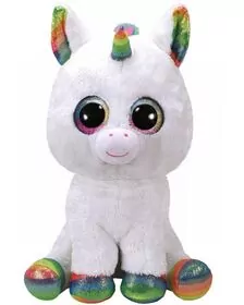 PLUS TY 42CM BOOS PIXY UNICORN ALB