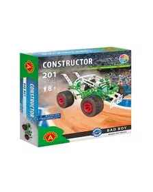 Set constructie 201 piese metalice Constructor-Bad Boy Monster Truck, +8 ani Alexander