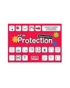 Kit educativ Protectie anti COVID, cu pictograme, Robo