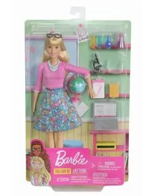 PAPUSA BARBIE SET PROFESOARA