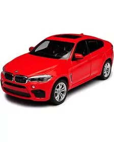 MASINUTA METALICA BMW X6M ROSU SCARA 1 LA 24