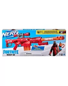NERF BLASTER FORTNITE HEAVY SR 6 CARTUSE