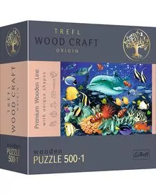 PUZZLE TREFL DIN LEMN 500+1 PIESE VIATA MARINA