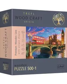 PUZZLE TREFL DIN LEMN 500+1 OBICTIVELE TURISTICE DIN LONDRA