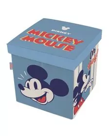 Taburet pentru depozitare jucarii Mickey