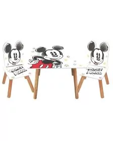 Set masuta si 2 scaunele Mickey