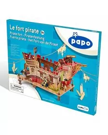 PAPO FIGURINA PUZZLE 3D CORABIE PIRATI