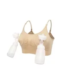 Sutien 2 in1 - Alaptare si sustinere pompa san (bej)