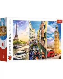 PUZZLE TREFL 4000 CALATORIE IN EUROPA