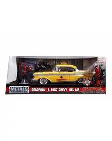 YELLOW TAXI CHEVY 1957 DEAD POOL SCARA 1 LA 24