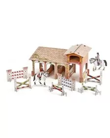 PAPO FIGURINA SET PONEY CLUB-BOXA CARTON+4 FIGURINE