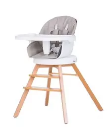 Scaun de masa cu sezut rotativ Chipolino Rotto 3 in 1 humus