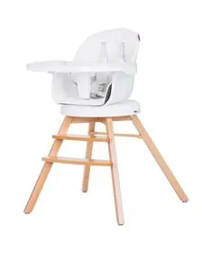 Scaun de masa cu sezut rotativ Chipolino Rotto 3 in 1 ivory