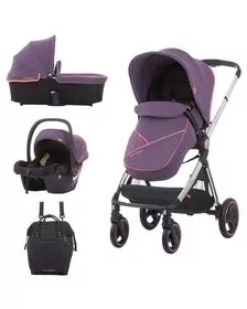 Carucior Chipolino Elite 3 in 1 lilac