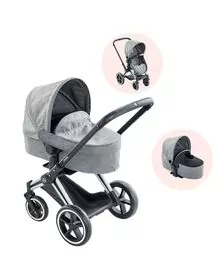 Carucior pentru papusi Smoby Cybex Corolle gri