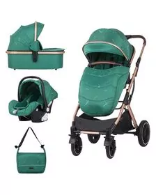 Carucior Chipolino Zara 3 in 1 avocado
