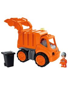 Masina de gunoi Big Power Worker Garbage Truck cu figurina