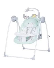Leagan electric si balansoar Chipolino Nux avocado