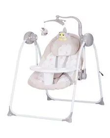 Leagan electric si balansoar Chipolino Nux humus