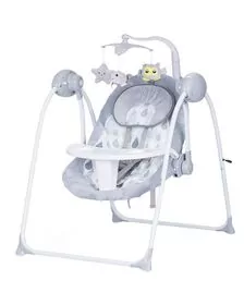 Leagan electric si balansoar Chipolino Nux platinum
