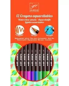 Creioane acuarela Djeco