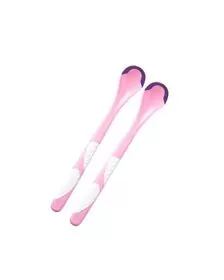 Set 2 Lingurite Termice cu Cupa Moale Roz