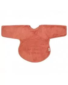 Baveta Textila cu Maneci din Bambus Apricot Blush