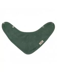 Baveta Textila Tip Bandana din Bambus Aspen Green