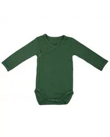 Body cu Maneca Lunga, din Bambus Aspen Green 50-56