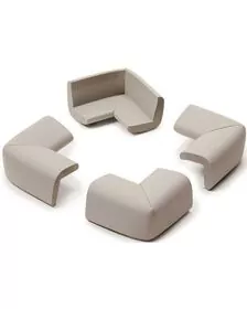 Set Protectii din Spuma Moale pentru Colturi Prince Lionheart Bej
