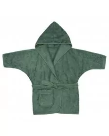 Halat de Baie Frotir din Bambus pentru Copii 2-4 ani Aspen Green