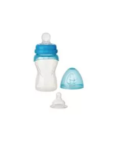 Biberon Special 2 in 1 cu Tetina si Lingurita 250 ML