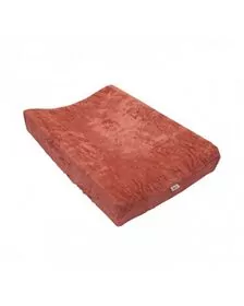 Husa textila bambus pentru salteluta schimbat scutece Apricot Blush