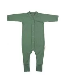 Salopeta de Corp cu Maneca Lunga, din Bambus Aspen Green 50-56