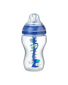 Biberon Advanced cu Sistem de Ventilatie, Tommee Tippee, 340 ml, baieti, 1 buc
