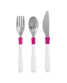 Set 3 Tacamuri Mari pentru Copii Roz