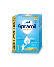 Lapte praf Nutricia Aptamil Junior 1+ , 1200g, 12luni+
