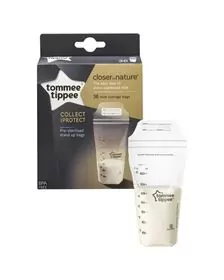Pungi de stocare lapte matern Closer to Nature, Tommee Tippee, 36 buc