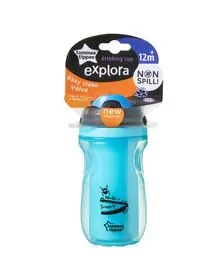 Cana Sipper Izoterma Explora, Tommee Tippee, 260ml, Albastru