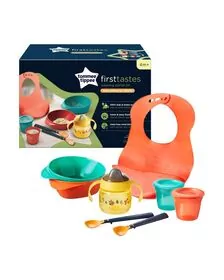 Kit pentru diversificare hrana Tommee Tippee cu tehnologie BACSHIELD™ , 4 luni +