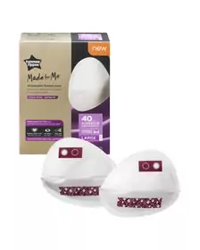 Tampoane pentru sani de unica folosinta Tommee Tippee Made for Me, marimea L, 40 buc