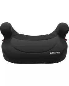 Scaun auto/Inaltator pentru masina cu Isofix Bliva Innofix, 15 - 36 kg, Mesh Black, Negru